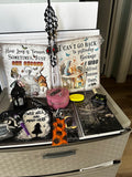 Alice-Inspired “We’re All Mad Here” Boo Box – 10+ Piece Set