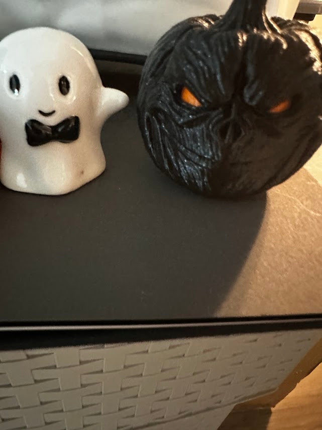 BOO! Ghost Boo Basket – Clear Ghost Backpack, Ghost Decor, Kitchen Towels & More