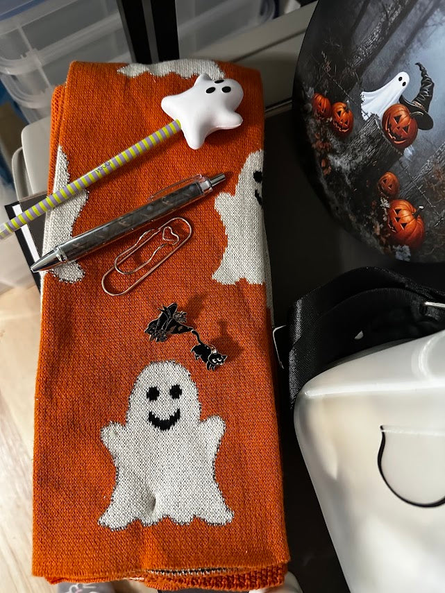 BOO! Ghost Boo Basket – Clear Ghost Backpack, Ghost Decor, Kitchen Towels & More
