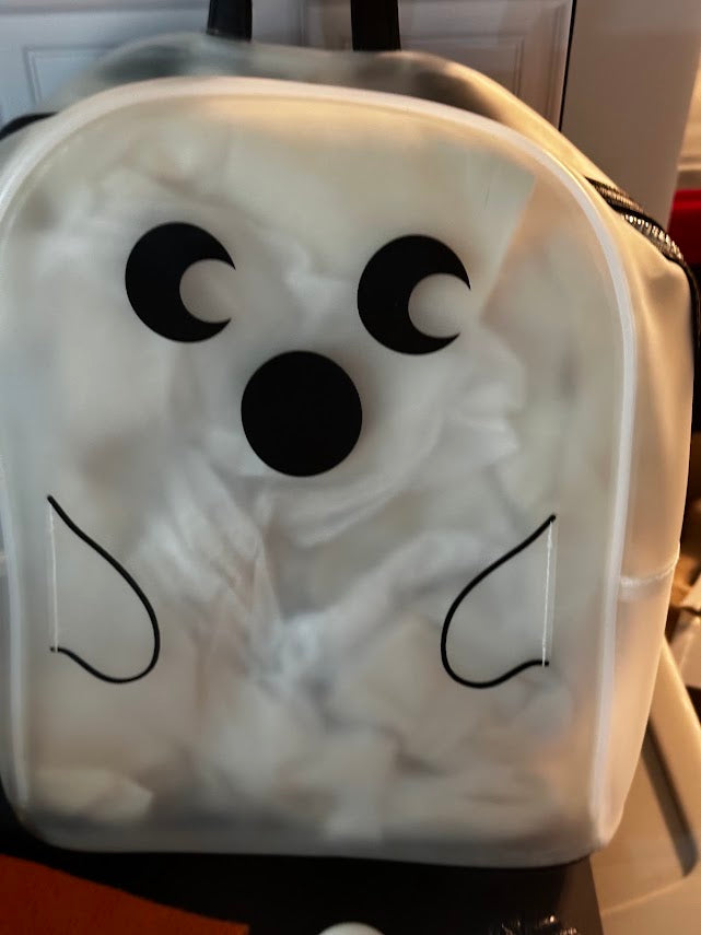 BOO! Ghost Boo Basket – Clear Ghost Backpack, Ghost Decor, Kitchen Towels & More