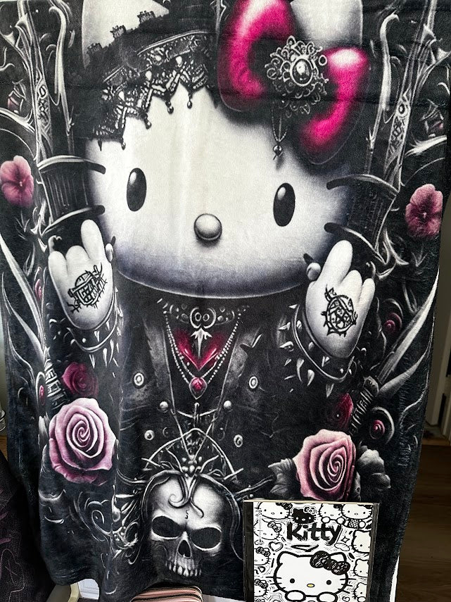 Gothic Kitty & Friends Boo Box with Throw, Tote & Accessories