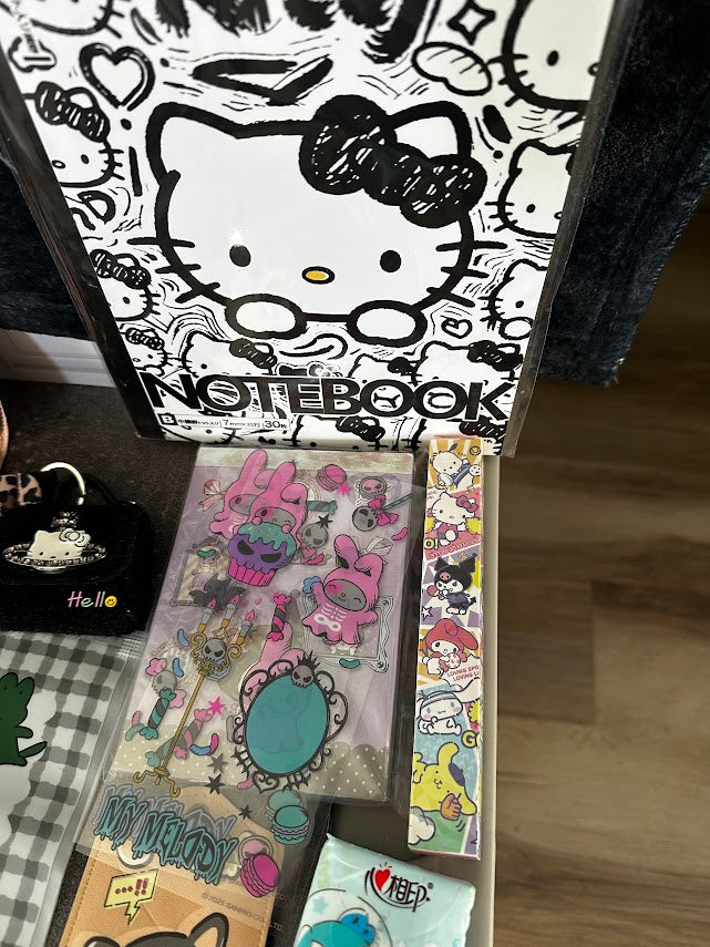 Gothic Kitty & Friends Boo Box with Throw, Tote & Accessories