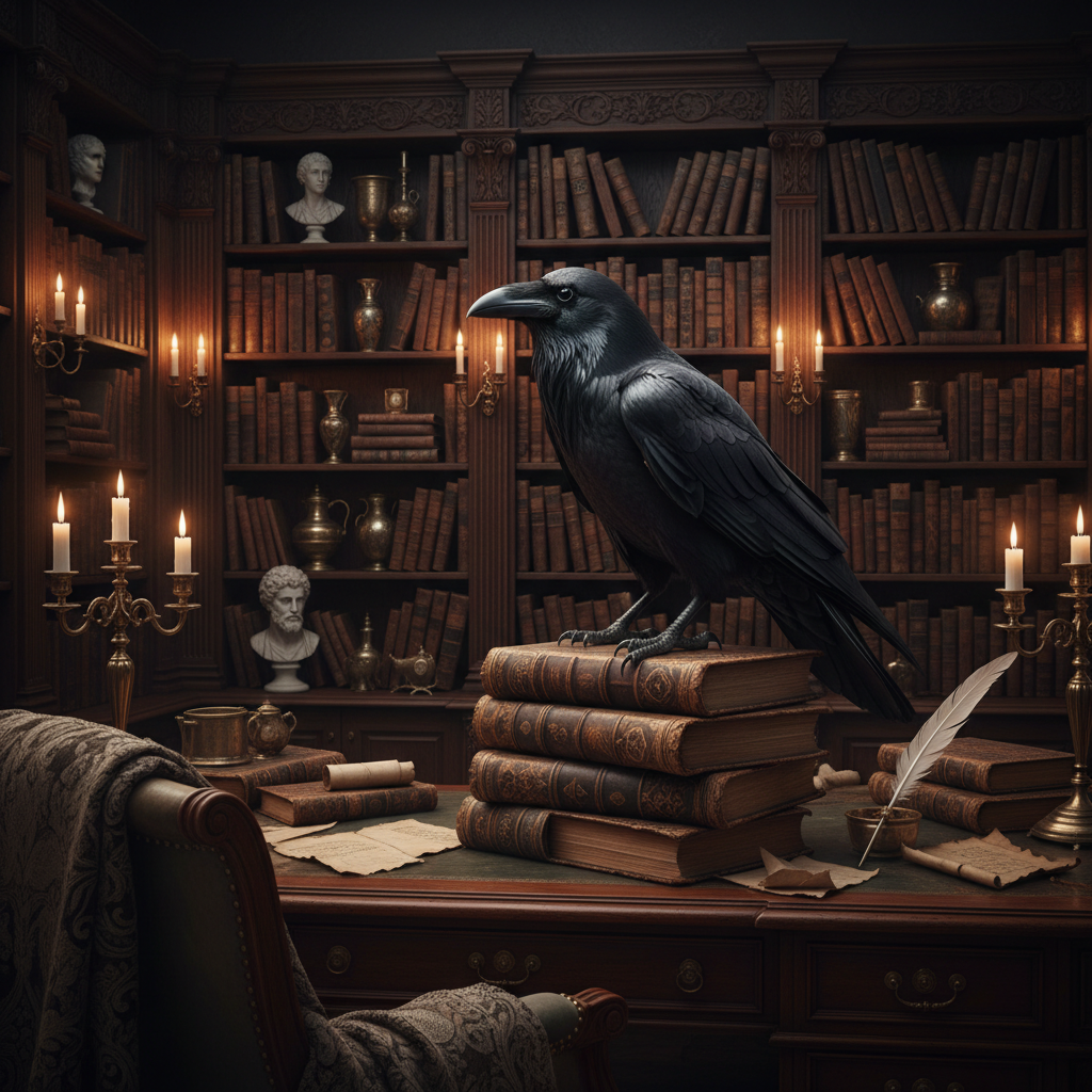 Extra Ultra Premium - Gothic Bundle Add-On with Library Raven