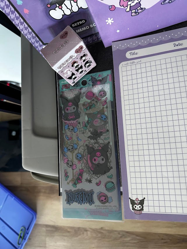 Kuromi Purple Stationery & Accessories Boo Box