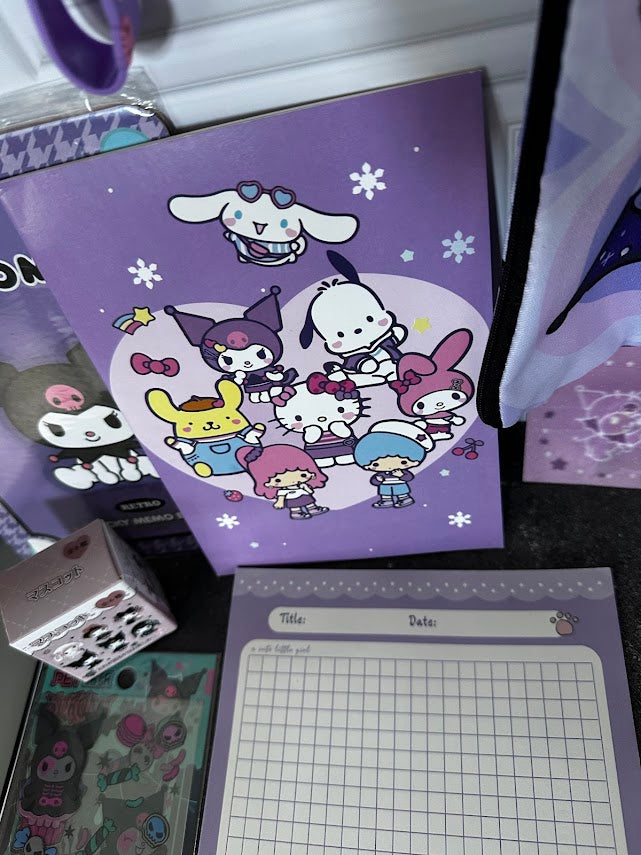 Kuromi Purple Stationery & Accessories Boo Box