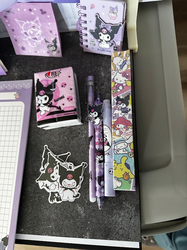 Kuromi Purple Stationery & Accessories Boo Box