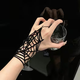 Spider Boo Basket – Spider Bucket Crossbody Bag, Web Bracelet, Brooch & More